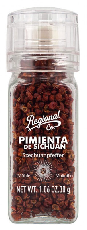 Sichuan Pepper, Szechuanfeffer, Mühle, Regional Co - 30 g - Stück