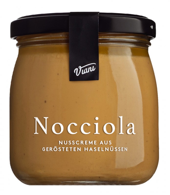 Crema di nocciola Gianduia La Reina, Haselnuss-Creme, Viani - 200 g - Glas