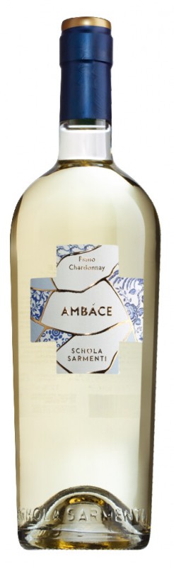 Bianco IGT Salento Ambace, Weißwein / Fiano & Chardonnay, Schola Sarmenti - 0,75 l - Flasche