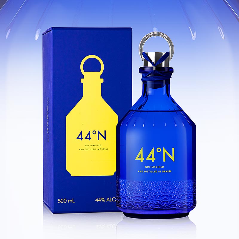 Comte de Grasse Gin, 44° N, 44% vol. - 500 ml - Fles