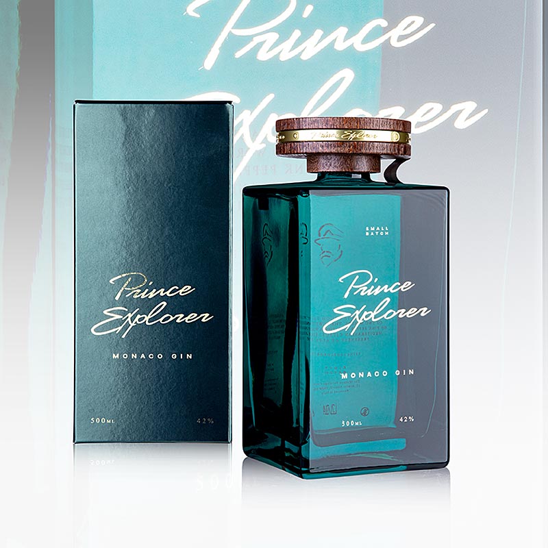 Gin Prince Explorer Monaco, 42% vol. - 500 ml - Bouteille
