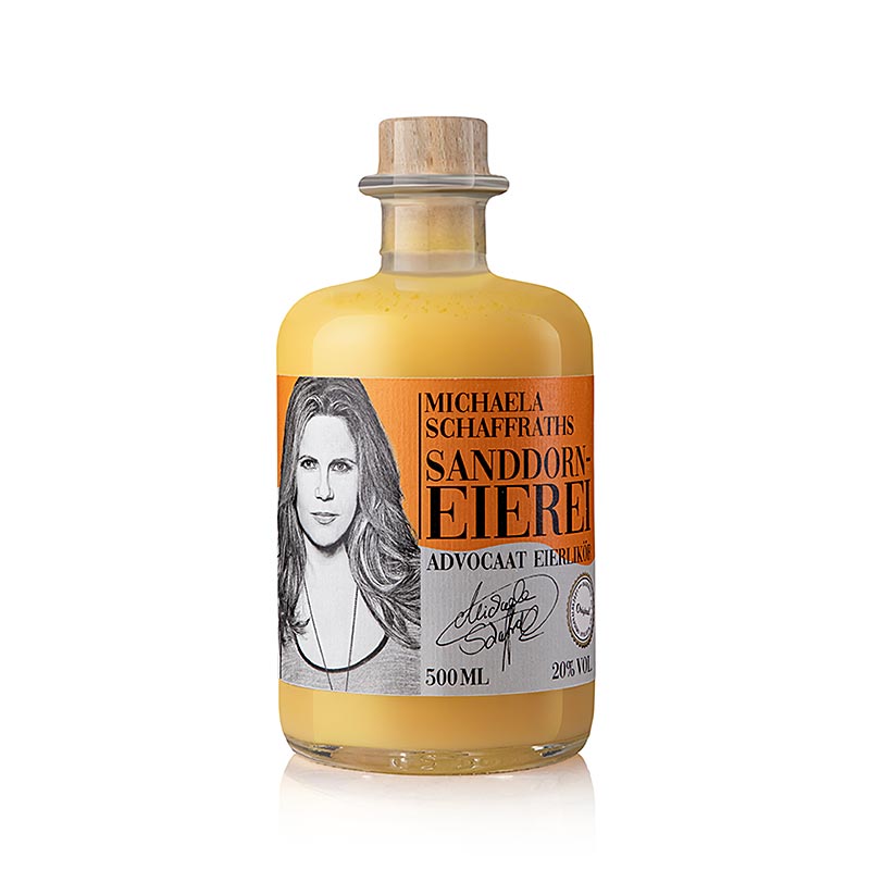 Michaela Schaffrath Sea buckthorn egg egg liqueur, 20% vol. - 500ml - Bottle