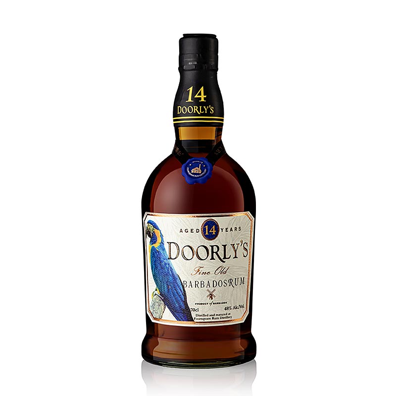 Doorly`s Rum, 14 years, 48% vol., Barbados - 700 ml - Flasche
