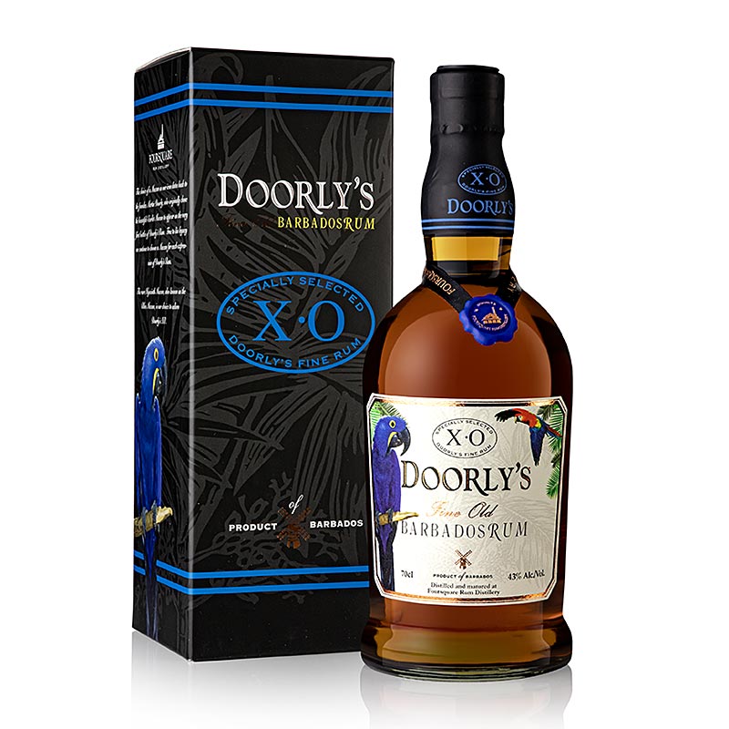 Doorly`s Rum, XO, 43% vol., Barbados - 700 ml - Flaske
