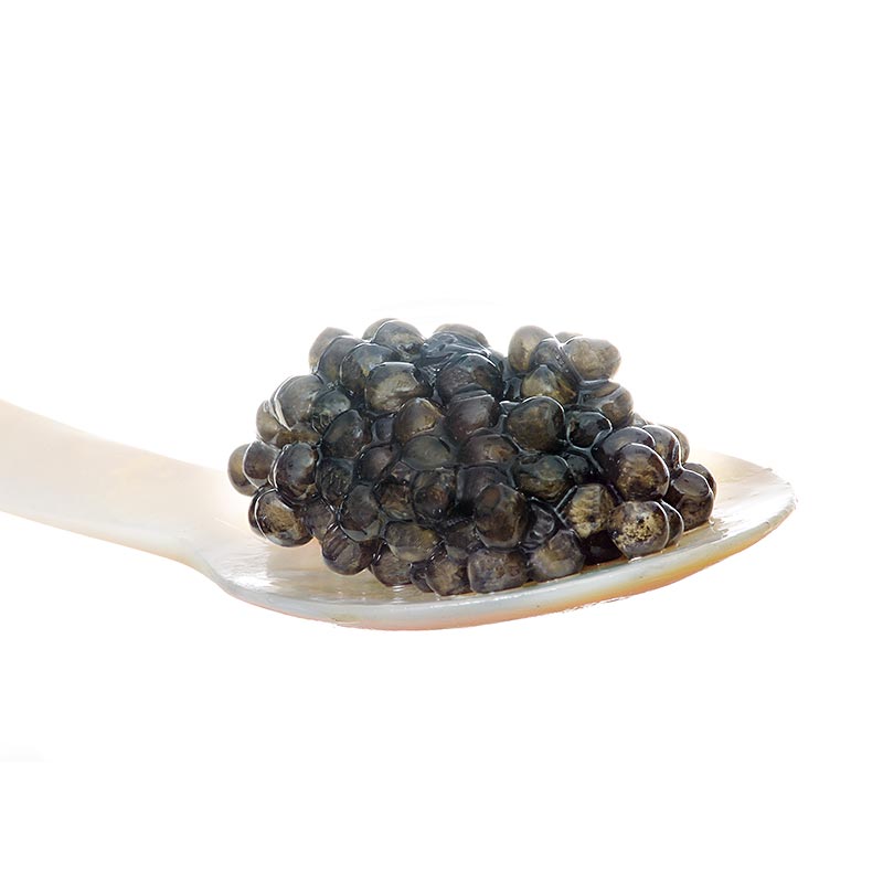 Caviar Desietra Baeriskaya (baerii), acuicultura, sin conservantes - 125g - poder