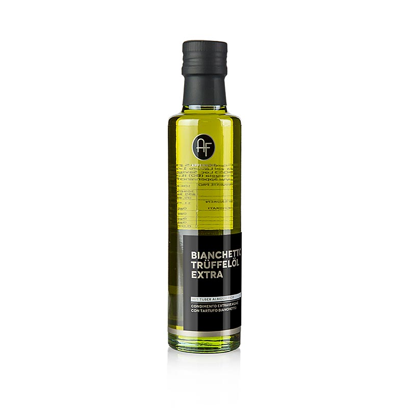 Aceite de oliva virgen con aroma de trufa blanca BIANCHETTO (aceite de trufa) (TARTUFOLIO), Appennino - 250ml - Botella Aceite de oliva virgen con aroma de trufa blanca BIANCHETTO (aceite de trufa) (TARTUFOLIO), Appennino - 250ml - Botella