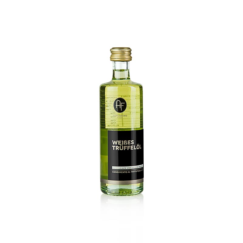 Olio d`oliva aromatizzato al tartufo bianco (TARTUFOLIO), Appennino - 60 ml - Bottiglia