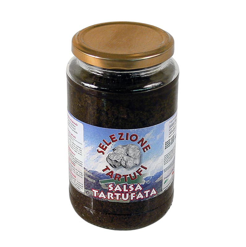 Molho de trufas com trufas de verao (Salsa Tartufata) - 500g - Vidro Molho de trufas com trufas de verao (Salsa Tartufata) - 500g - Vidro