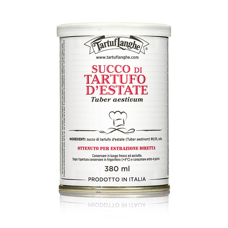 Suc de tofona d`estiu - Succo di Tartufo, Tartuflanghe - 380 ml - llauna