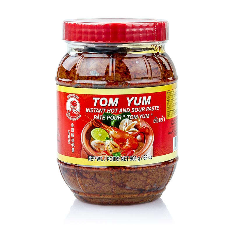 Pasta Tom Yum, picante e azeda para sopas - 900g - Pe pode