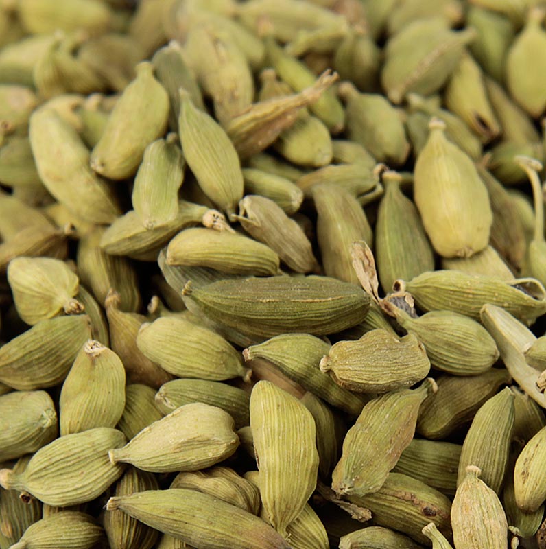 Cardamomo, capsulas enteras, verde. - 1 kg - bolsa