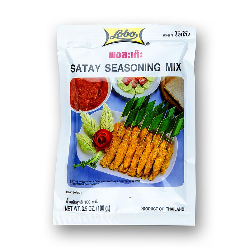 Satay / Sate - mistura de especiarias - 100g - bolsa