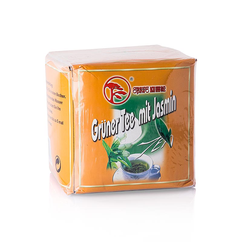 Groenn te med sjasminblomster, loes - 1 kg - pakke