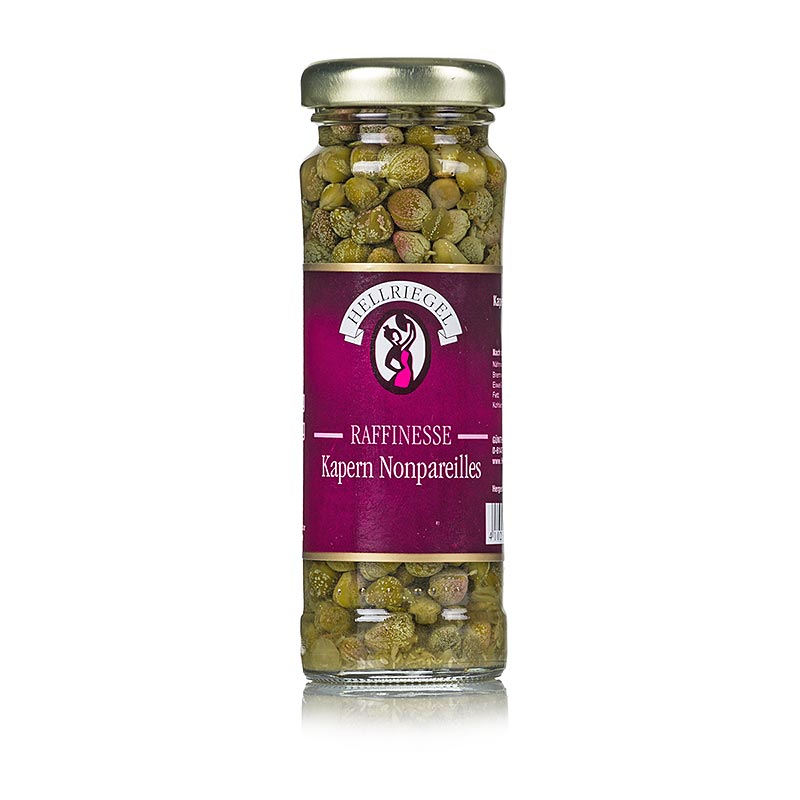 Alcaparras Nonpareilles, Ø 4-7mm, sofisticacao - 100g - Vidro