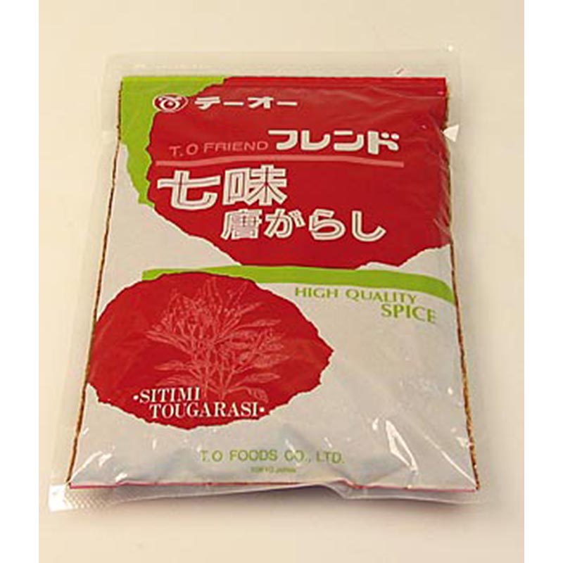 Chilipeppar - Shichimi Tougarasi - 300 g - vaska