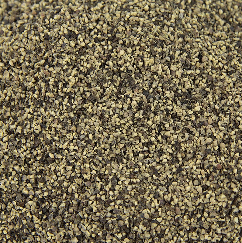 Pimienta negra fina en granulos (triturada) - 1 kg - bolsa