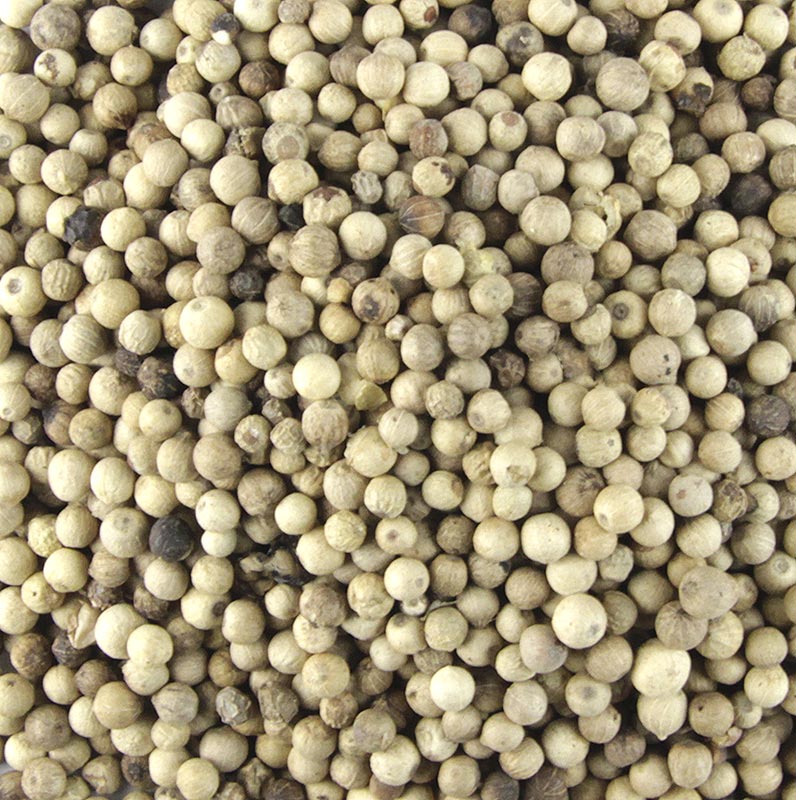 Pimienta blanca, entera - 1 kg - bolsa