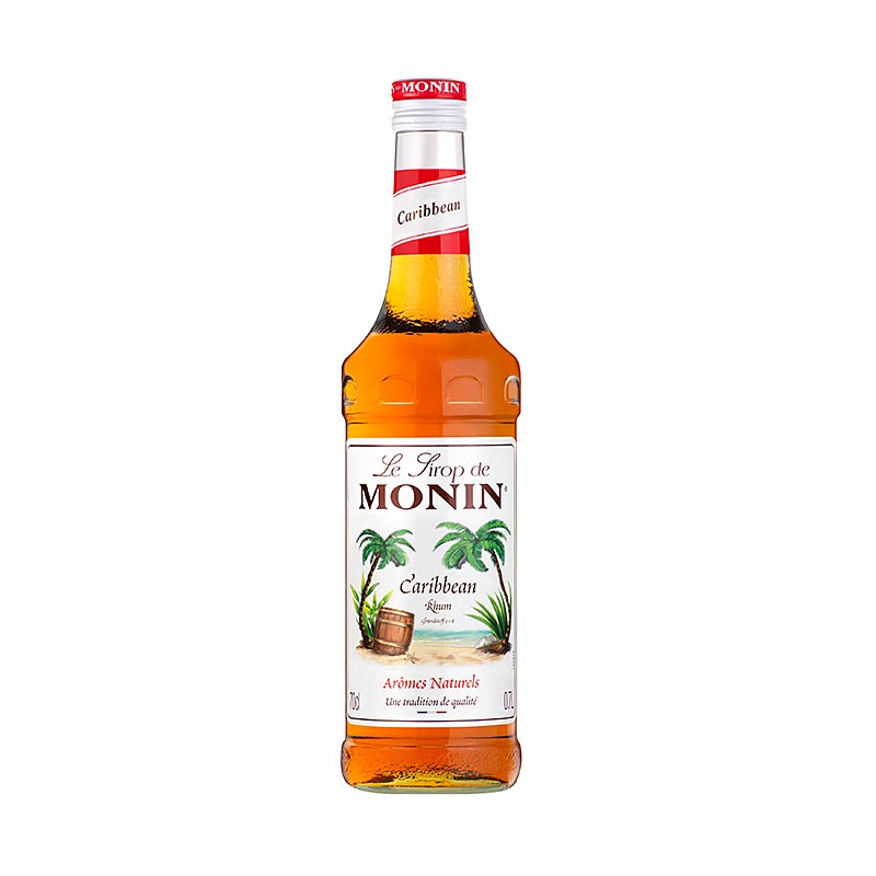 Rum Caribenho, Monin sem alcool - 700ml - Garrafa