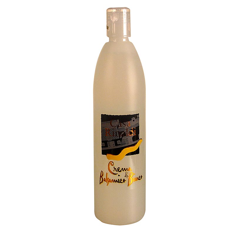 Crema di Balsamico Bianco, tambien de postre, Casa Rinaldi - 500ml - botella de PE