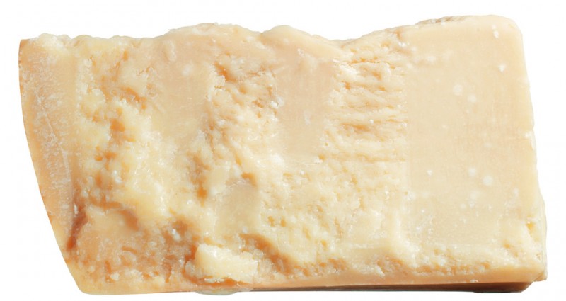 Parmigiano Reggiano DOP 18, queijo duro de leite de vaca cru, Caseificio Gennari - aproximadamente 350g - Pedaco