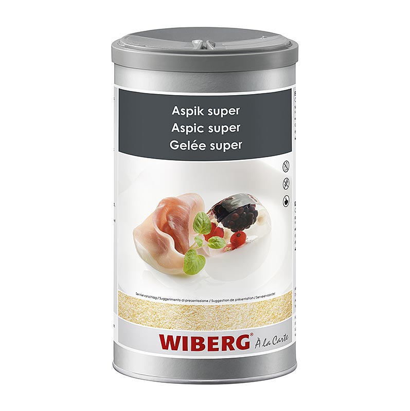 Wiberg Aspik Super, berperisa gelatin, untuk 18 liter - 910g - Aroma selamat