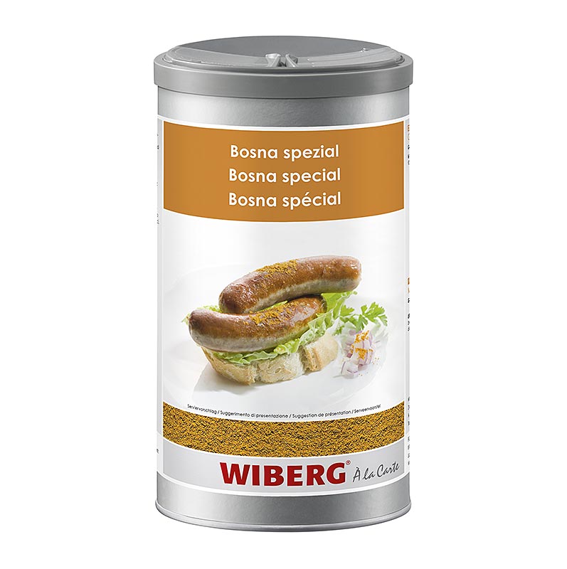 Mistura especial de especiarias Wiberg Bosna - 480g - Aroma seguro