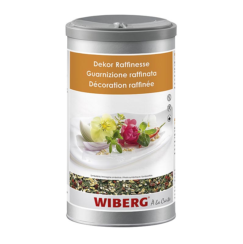 Sofisticacion decorativa de Wiberg, preparacion de especias con sesamo - 430g - Aroma seguro