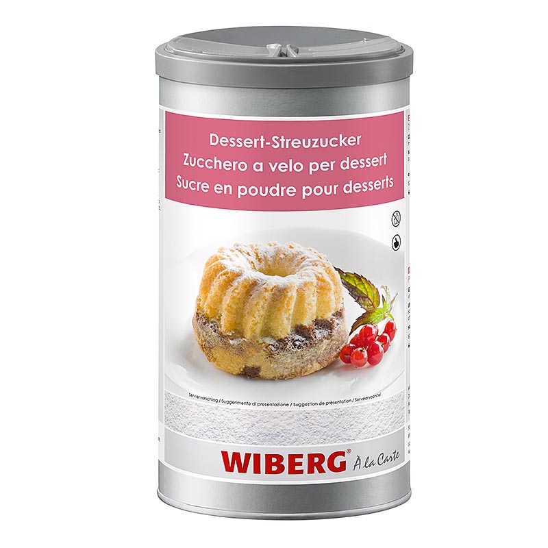 Preparacion de azucar de postre Wiberg (azucar en polvo, nieve dulce) - 750g - Aroma seguro Preparacion de azucar de postre Wiberg (azucar en polvo, nieve dulce) - 750g - Aroma seguro