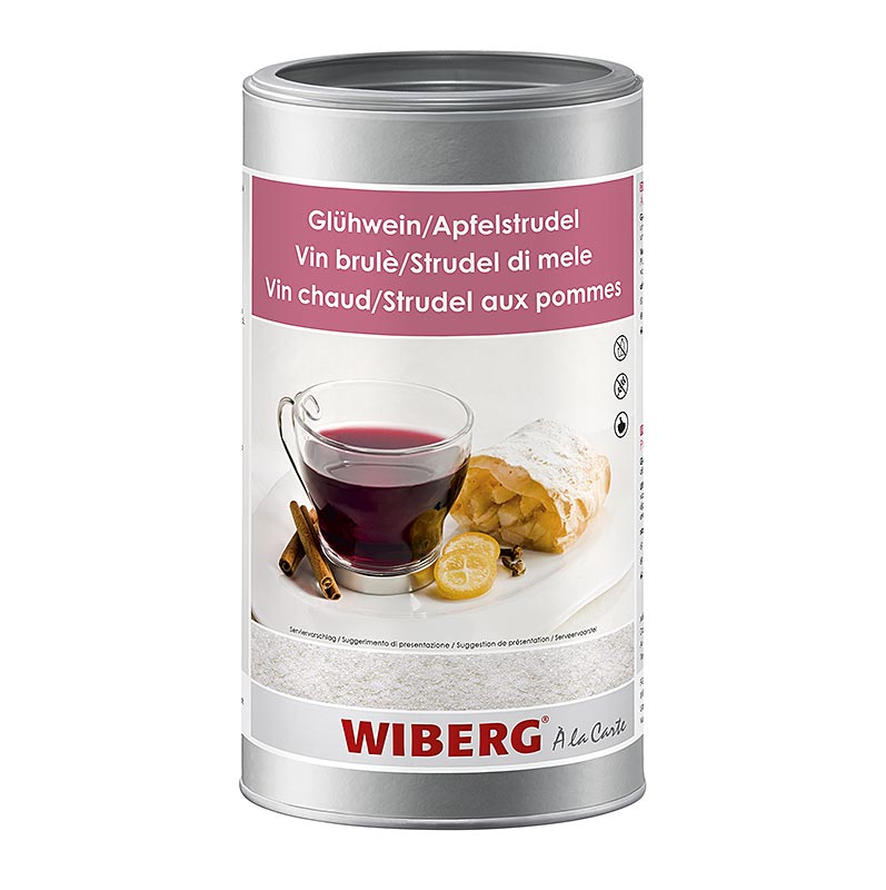 Wiberg glogg / eplastrudel, ilmefnablondur, fyrir 51 litra - 1,03 kg - Ilmur oruggur