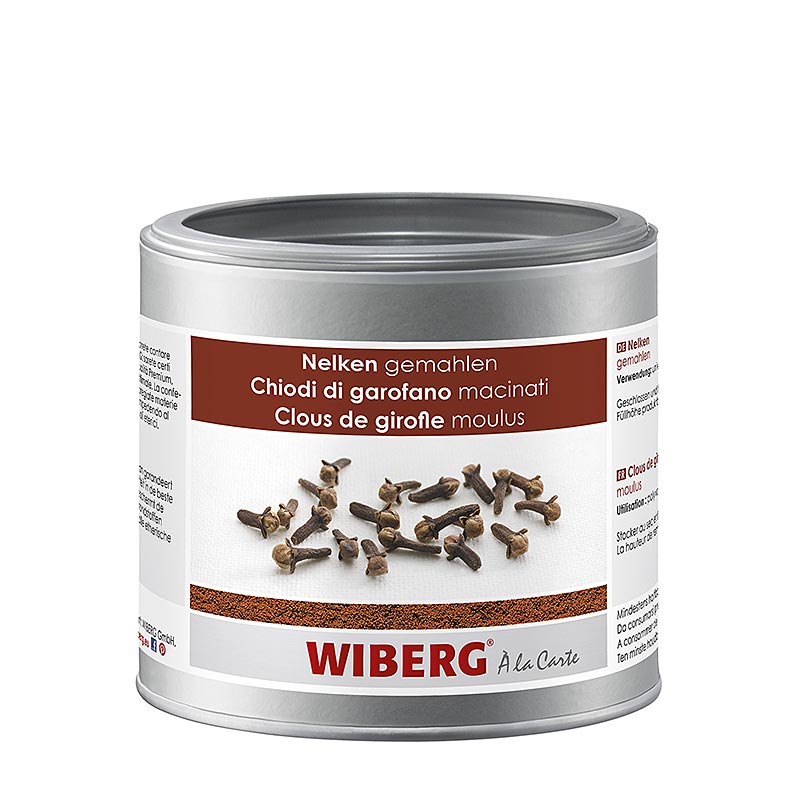 Cravo Wiberg, moido - 230g - Aroma seguro