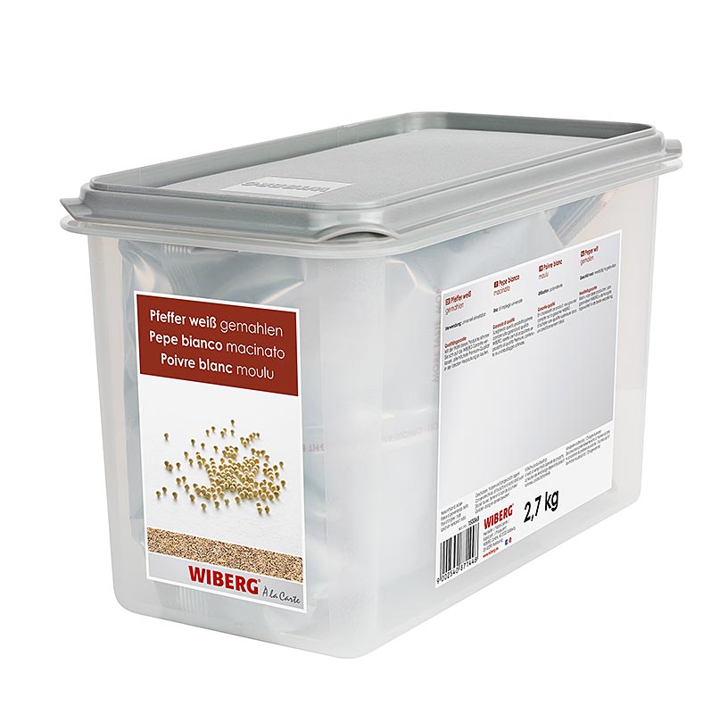 Wibergpeppar vit, malen - 2,7 kg - Multibox