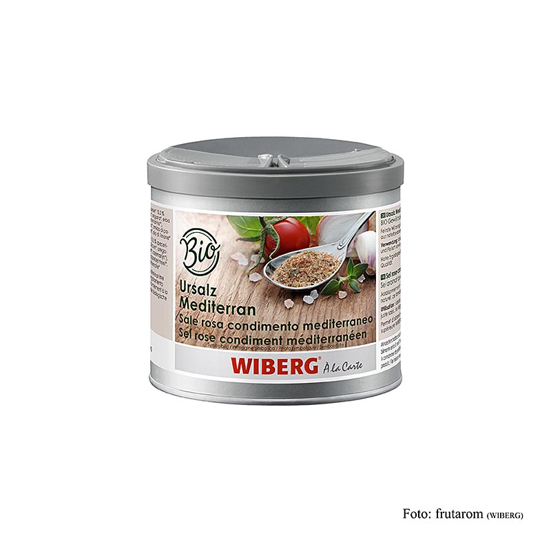 WIBERG Ursalz Middelhavet, organisk kryddersalt - 410 g - Aroma sikker