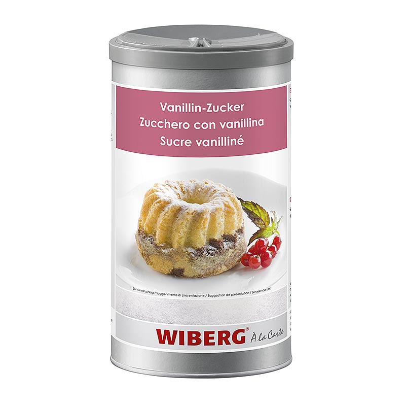Acucar baunilha Wiberg - 1,05kg - Aroma seguro