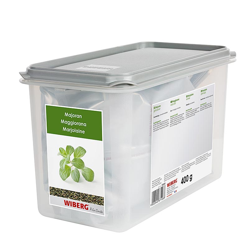 Wiberg marjoram, thurrkadh - 400g - Fjolbox