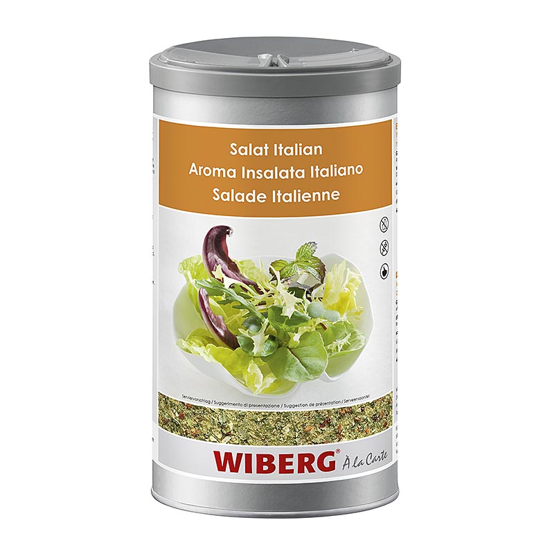 Salada italiana Wiberg, mistura de temperos com ligacao - 880g - Aroma seguro