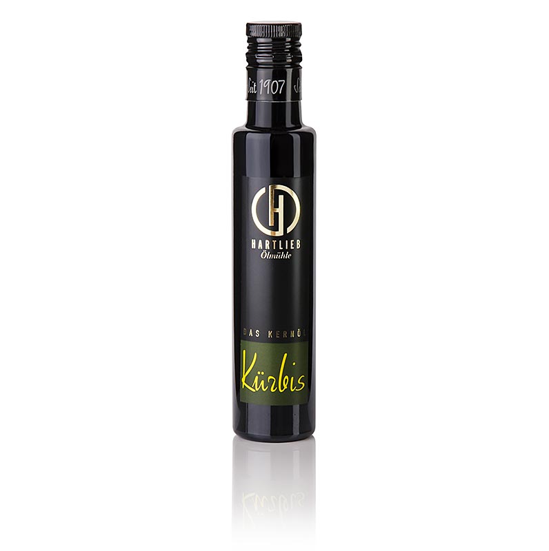 Oli de llavors de carbassa d`Estiria, 100% pur, Hartlieb - 250 ml - Ampolla