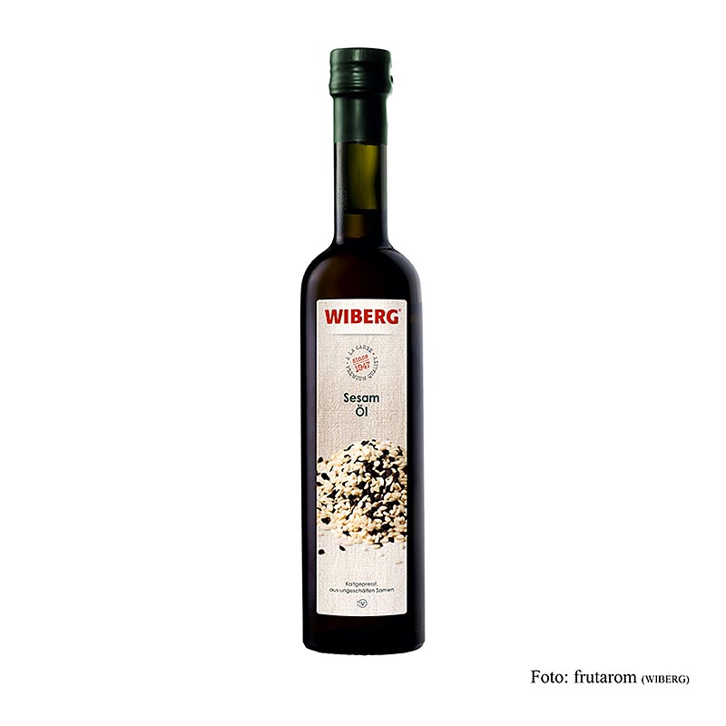 Olio di sesamo Wiberg, spremuto a freddo - 500ml - Bottiglia