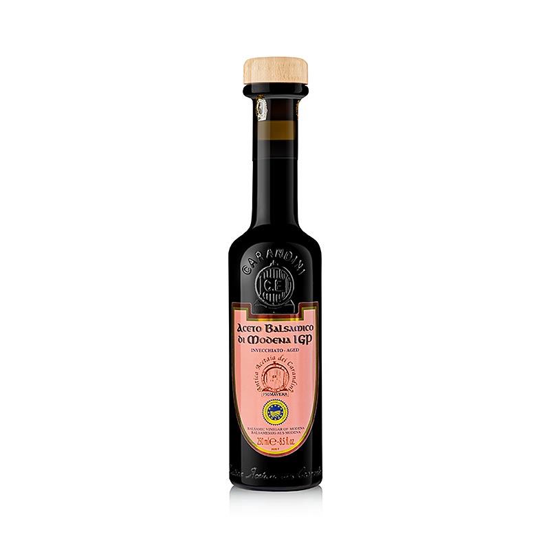 Aceto Balsamico di Modena IGP / IGP, Primavera, 5 anni - 250 ml - Bottiglia