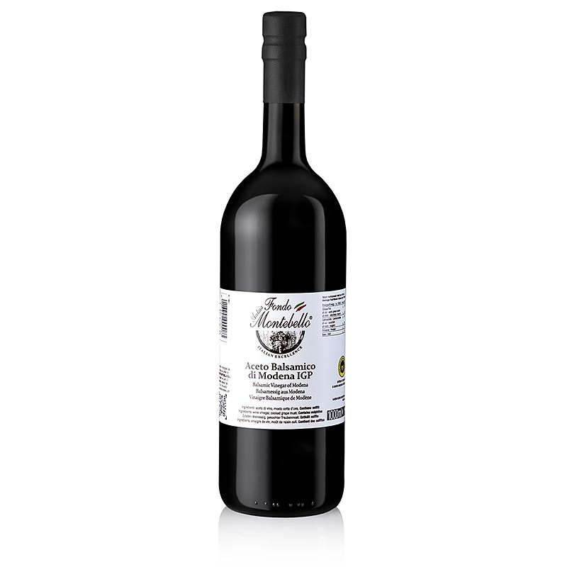 Aceto Balsamico, Fondo Montebello di Modena 8 anni, (FM01) - 1 litro - Bottiglia