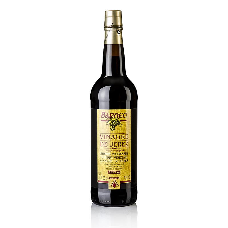 Vinagre de xerez Solera Reserva, de barrica de 30 anos, 8% de acido, Barneo - 750ml - Garrafa