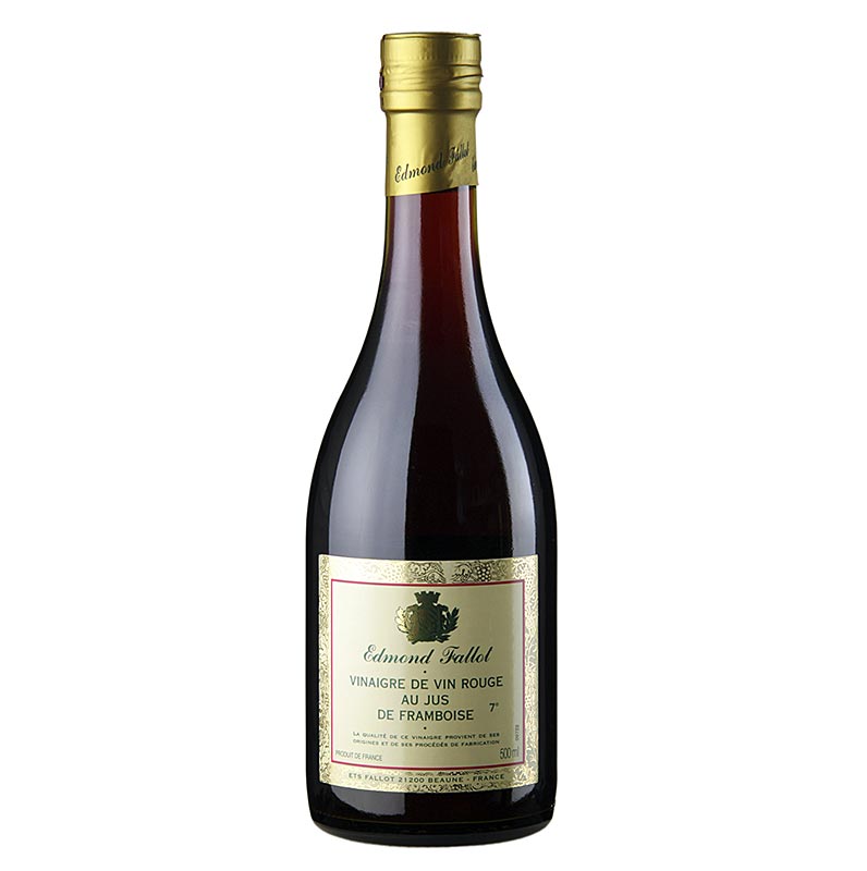 Framboesa, vinagre de vinho Edmond Fallot - 500ml - Garrafa