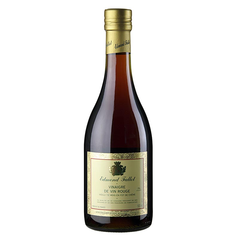 Vinagre de vinho tinto velho Edmond Fallot - 500ml - Garrafa