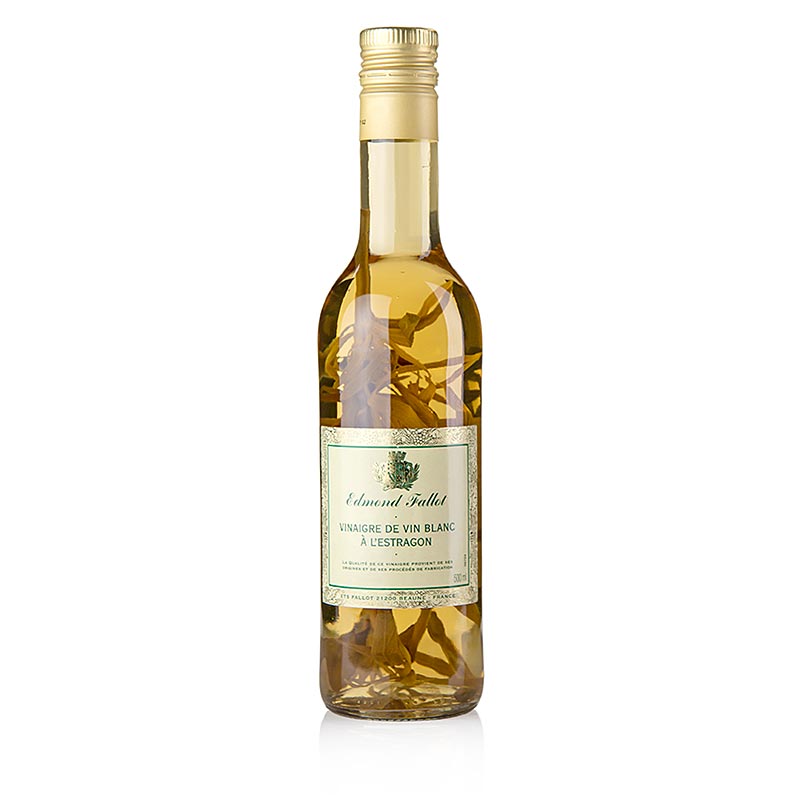 Edmond Fallot tarragon me uthull te bardhe vere - 500 ml - Shishe Edmond Fallot tarragon me uthull te bardhe vere - 500 ml - Shishe