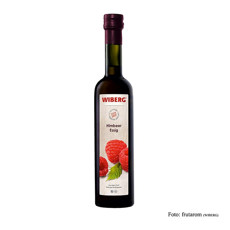 Vinagre de framboesa Wiberg, 5% de acidez - 500ml - Garrafa
