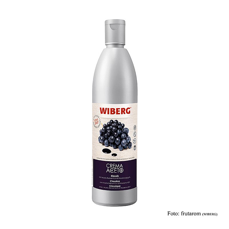WIBERG Crema di Aceto Classic, botella exprimible - 500ml - botella de PE