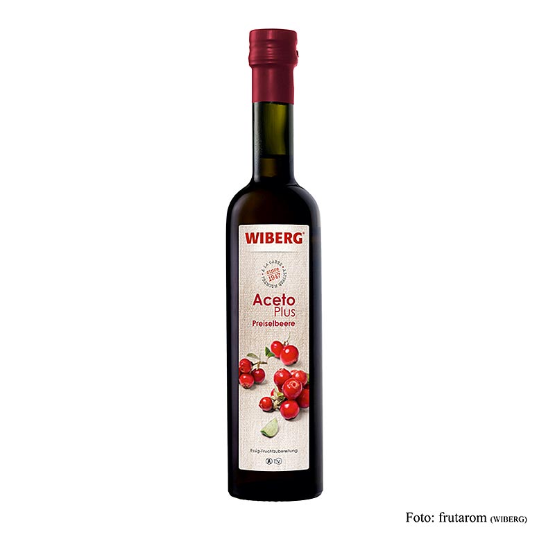 Wiberg Aceto Plus Cranberry, 2,2% acido - 500ml - Bottiglia
