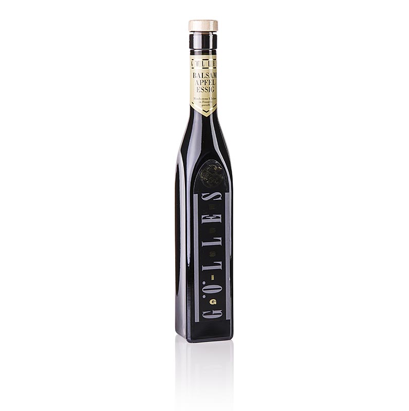 Aceto balsamico di mele Golles, invecchiato 8 anni, 5% di acido - 250 ml - Bottiglia