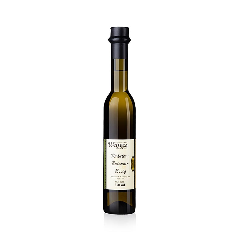 Vinagre balsamico de hierbas Weyers, 5 % de acido - 250ml - Botella