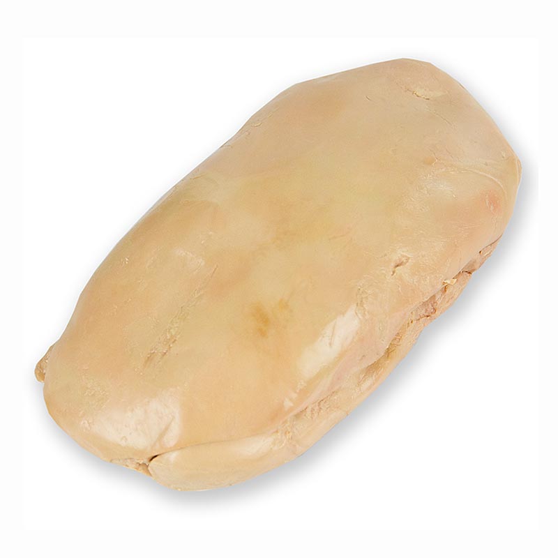 Figado de ganso cru fresco, foie gras, Europa Oriental - aproximadamente 760g - vacuo