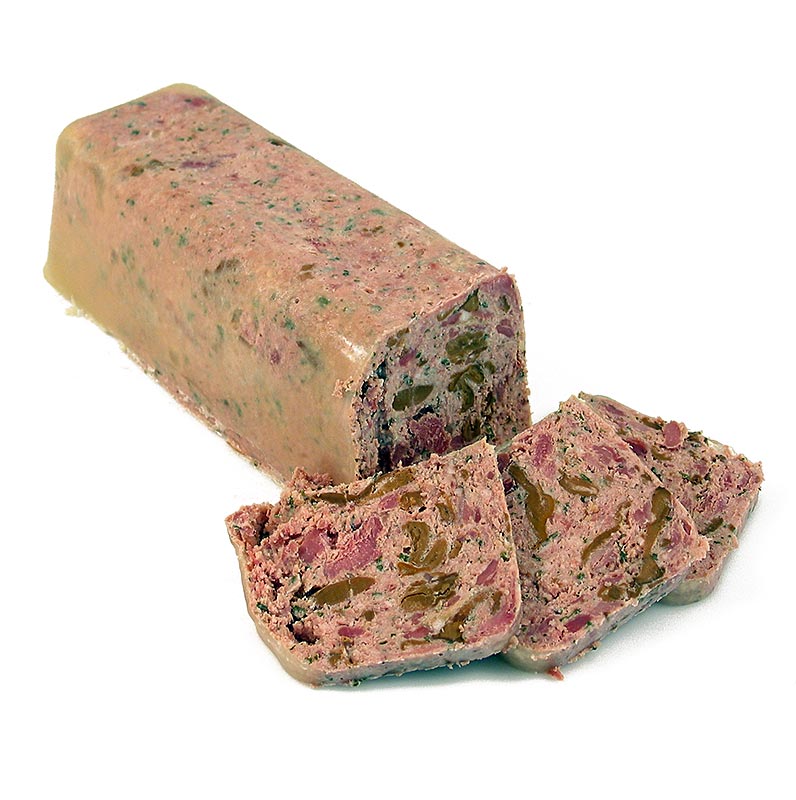 Fasaanien terriini, kantarelleja, rougie - 1 kg - Kuori